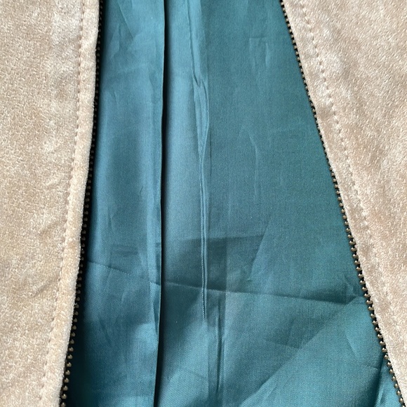 Vintage Ruff Hewn women’s tan leather jacket. Size medium - Picture 7 of 7